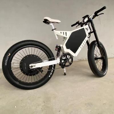 China High configuration 8000w 12000w fat carbon steel enduro ebike most powerful ebike with bigges lithium battery for sale