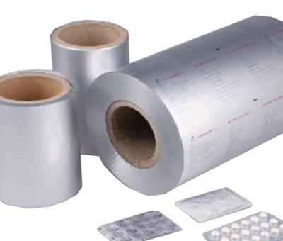 China Medical Pharmaceutical Tablet Packaging Aluminum Foil Capsule Packaging Printing Aluminum Foil PTP for sale