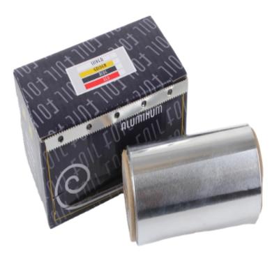 China Embossed And Colored Colored Or Silver Hairstyle Aluminum Foil Roll For Hairstyle Perm And Dye for sale