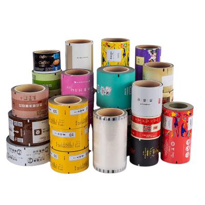 China Food Grade Plastic Packaging PE/PET Water Soluble Film Roll Up Customized Printing For Sugar Packaging for sale