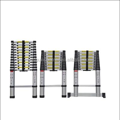 China Ladders Pangu Factory 4.8M Telescopic Aluminum Telescopic Ladder With Soft Close System Manufacturer for sale