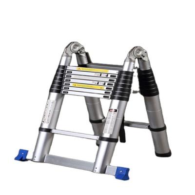 China Aluminum Telescopic Ladders Double Ladder Agility Telescopic Ladder (A type) for sale