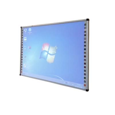 China High Quality Digital Infrared Interactive Whiteboard Whiteboard Smart Board For Classroom 82/96/104 Inch for sale