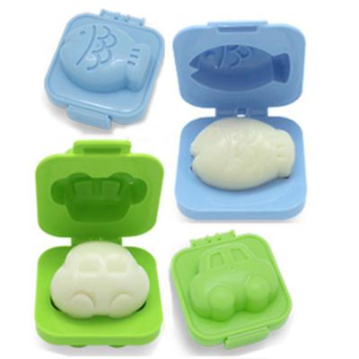 China Viable Cartoon Sushi Rice Decorating Cute DIY Mold Boiling Egg Mold Kitchen Supply (Car and Fish) for sale