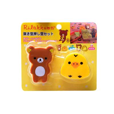 China Sustainable Adorable 2X Chicken Bear Sushi Mold Rice Mold Egg Soap Chocolate Maker for sale