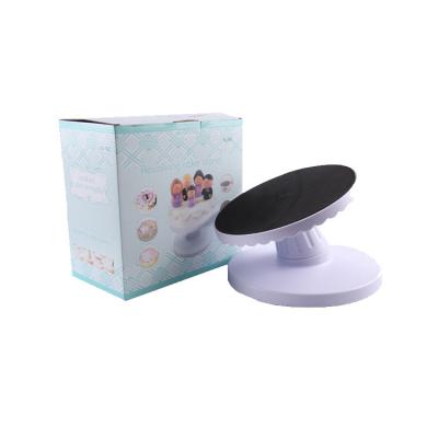 China Disposable cake tilting turntable conveniently tilts and rotates for comfortable controlled cake decorating for sale