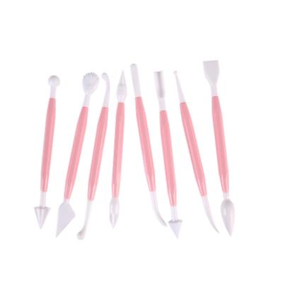 China Disposable Cake Fondant Carving Knife with 16 Different Shapes Sculpting Pen Set for Cakes Fondant Candy Pottery for sale