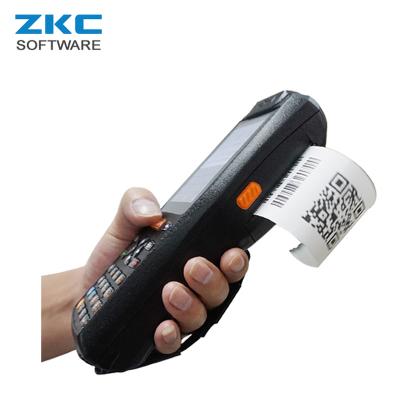 China Handheld Computer ZKC PDA3506S WCDMA Handheld NFC Android Mobile All in One Touch Screen Restaurant PDA POS Smart Terminal with Thermal Printer for sale