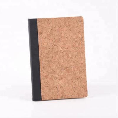 China Factory Customized Easy Journaling Cork Cover Notebook Printing Daily Agenda for sale