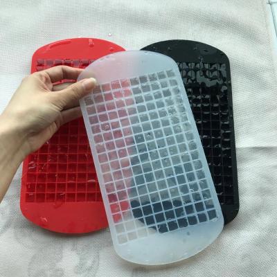 China Viable 160 Mini Cubes Party Brick Square Whiskey Ice Block Cube Maker Tray for sale