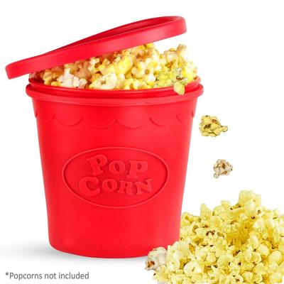 China Easy Operation Universal Hot Sale DIY Microwave Popcorn Maker Silicone Popcorn Popper for sale