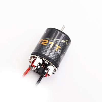 China 540K-7021-69D Waterproof 21T 7.2V DC Modified Motor Powerful High Torque Brushed Motor For RC Car Rock Crawler for sale