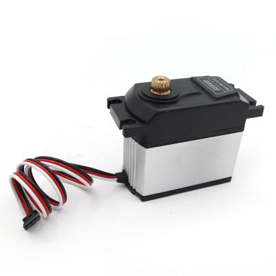 China RC Hobby 30Kg 6030-4 Servo Metal Gear Waterproof Digital High Torque 0.18s/6.0V For RC Car Boat Related for sale