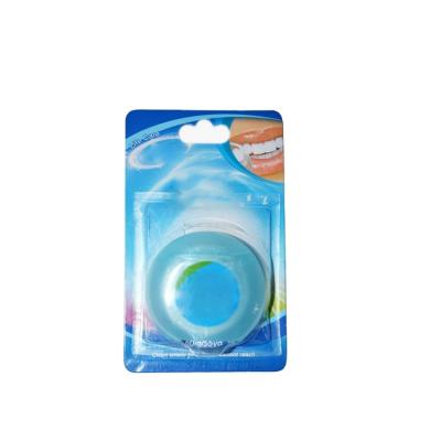 China soft & Free Sample OEM Care 720D Smooth Nylon Oral Floss White Plastic Container Dental Floss for sale