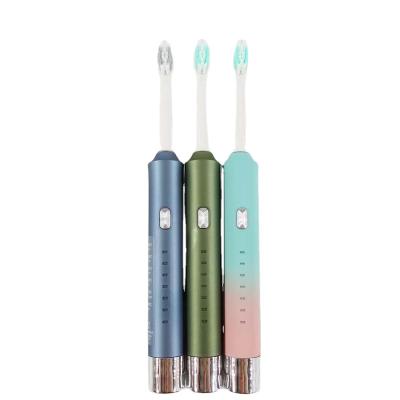 China 2022 Supplier Hot Selling Battery Operated Electric Toothbrush Sonic Electronic Toothbrush with 4 Brush Heads for sale