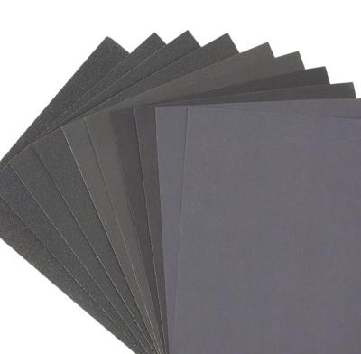 China General Metal Wood Wall Pait Sandpaper Hemmed 120-3000 Sand Paper Used With Block Sanding Machine, 9X3.6inch Wet Dry Abrasive Sandpapers for sale