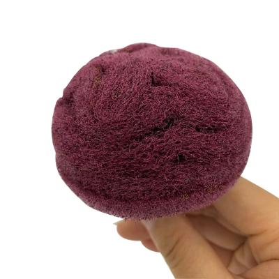 China Polish Ball Polishing Wheel Non Woven Abrasive Drill Attachment With 6mm Shank Scrub Pads Power Scrubber Cleaning Kit for sale