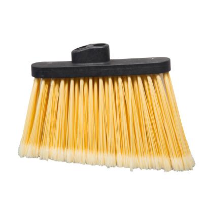 China Household Cleaning Big Handle Long Angle High Quality Plastic Broom for sale