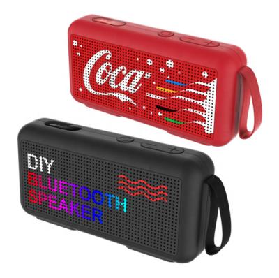 China No free sample customized mini speaker colorful printing wireless outdoor bluetooth speaker for sale