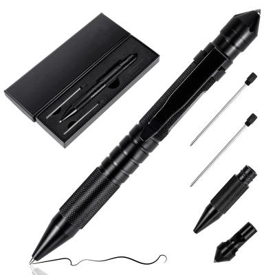 China Promotional Pen Hot Selling Aluminum Tactical Pen For Writing And Self Defense With Glass Breaker for sale