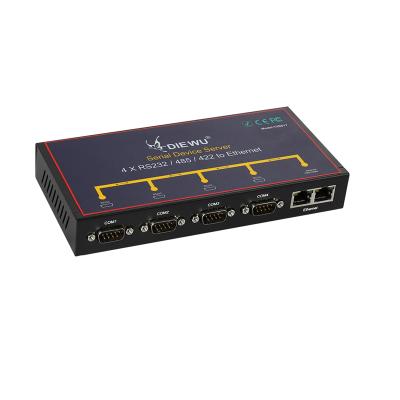 China Wholesale Industrial Grade Device Serial RS232 /485/ 422 Serial Duplex Server Device 10/100Mbps /Half Duplex TXB017 for sale