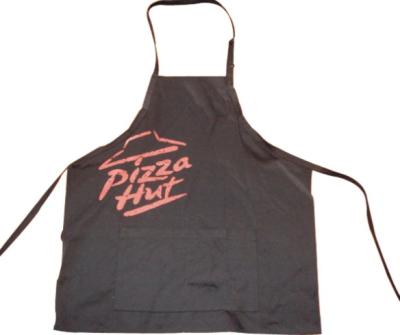 China Restaurant or Supermarket /Promotion Apron Factory Uniform Long Apron Pizza Hunt Apron with BSCI for sale