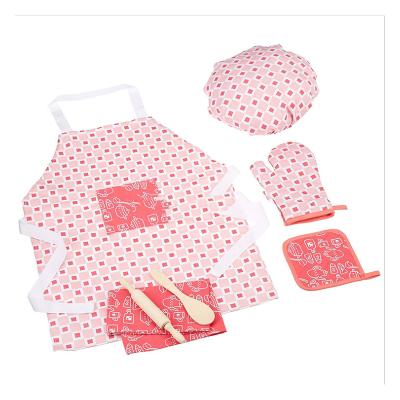 China Customer Design Airline Waiter Kitchen Canvas Sublimation Printing Suitable Promotional Apron for sale