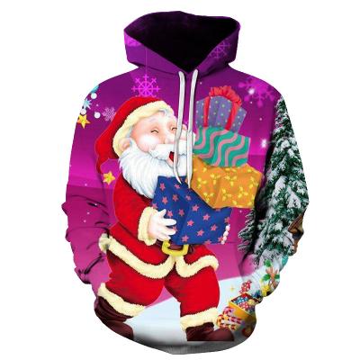 China 2021 New Anti-wrinkle Christmas hoodie casual sports style men plus size hoodie for sale