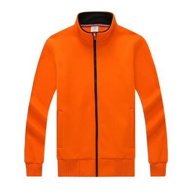 China Anti-wrinkle China factory winter long S-4XL custom logo hoodie hot sale orange sweatshirt for sale