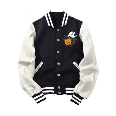 China Factory Custom Wholesale Baseball Style Hip Hop Men's Bomber Jacket Breathable for sale