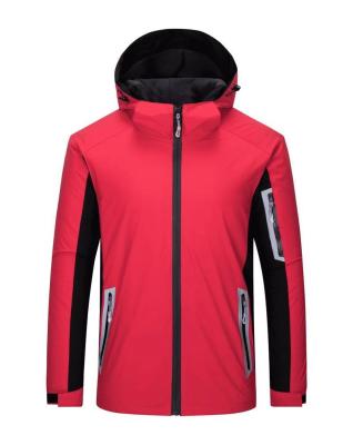 China Anti-wrinkle water repellent custom printing softshell outdoor jacket for sale