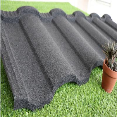 China High Quality Exterior Shingle House Stone Coated Rainbow Roof Tiles For House Roof for sale