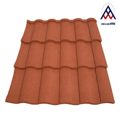 China New Design Roof Tiles Zinc-Alu Galvalume Steel Roof Shingle Roman Roof Tile Good Price High Quality Wholesale for sale