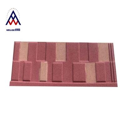 China Wholesale Good Price Good Quality Stone Shingle RoofTiles Coated Metal Roof Shingle Tile for sale