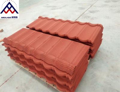 China Classic Classic Villa Stone Coated Roof Tiles In Durable Quality for sale