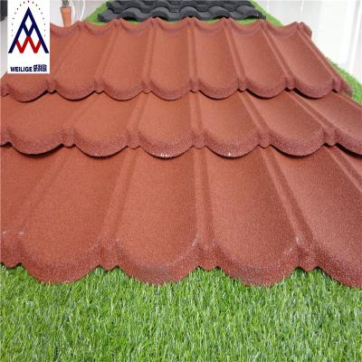 China High Quality Classic House Roofing Products Roofing Materials Color Roof Tile Stone Coated Roof Tiles For Homes 7waves Classic Tiles for sale