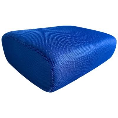 China Durable Mesh 3D Submersible Weighted Anti-Skid Microdots Bottom Hot Tub Booster Seat Indoor Or Outdoor Spa Pillow for sale