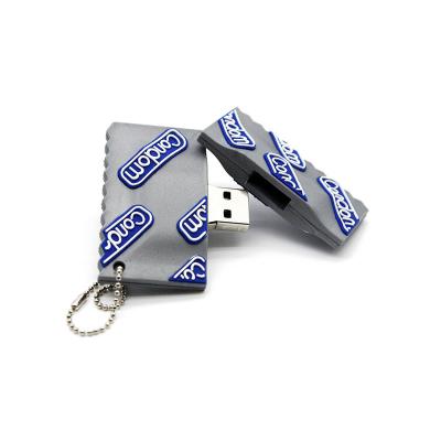 China Pendrive condom condom shape PVC USB pendrive with custom logo USB 2.0 USB3.0 2D 3D for sale