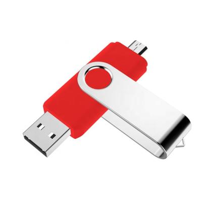 China Metal OTG Swivel USB Flash Drive For 1GB 2GB 4GB 8GB 16GB 32GB 64GB 128GB for sale