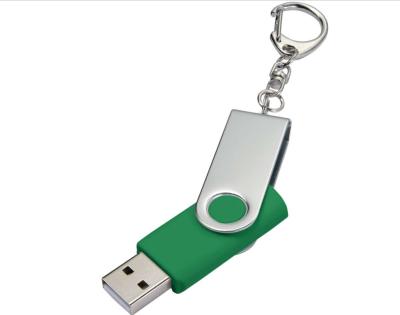 China Metal Usb Pendrive 2.0/3.0 Custom Logo 32gb Swivel Usb Driver Metal USB Flash Drive For Gifts for sale