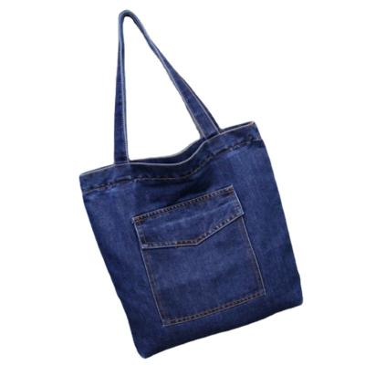 China Men Jeans Handbags Women Bags Fashion Style Girls Travel Shoulder Tote Bag for sale