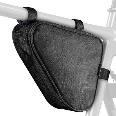 China Portable Carry Sport Bicycle Bike Storage Bag Triangle Saddle Frame Pouch for Recycling for sale