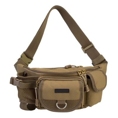 China Portable Outdoor Durable Fishing Bag Fishing Tackle Bag Multiple Fanny Pack Waist Bag for sale