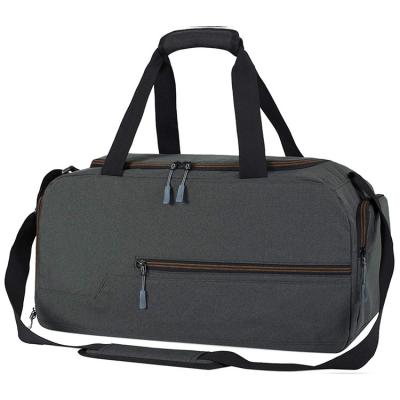 China Water Resistant Unisex Sports Gym Travel Weekender Bag With Shoe Compartment for sale