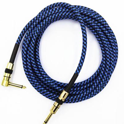 China Brass cable for electric guitar and bass guitar 20ft for sale