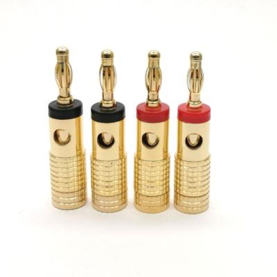 China audio & Visual Gold Plated Banana Plug for sale