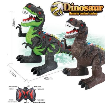 China RC Hobby 8 Channels Rotation Dino Tyrannosaurus Walking Toy RC T-Rex Electric Remote Control Simulation Dinosaur Toy With Light And Sound for sale