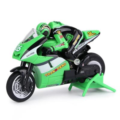 China High Speed ​​RC Mini RC Hobby Motorcycle Mini Racing Motorbike Toy Battery Charger Jumping Remote Control Motorcycle Toy For Kids for sale