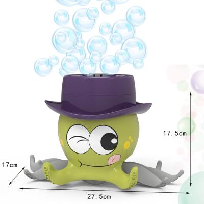 China Kids Outdoor Toys 2022 Summer Toys New Arrival Outdoor Octopus Bubble Machine Bubble Blower Walking Toys For Children for sale