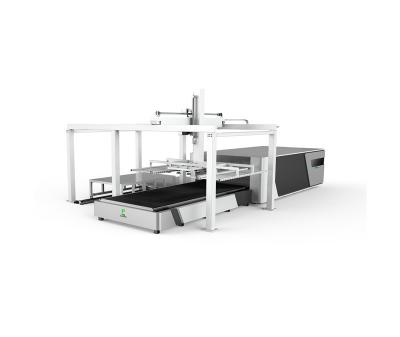 China Automation 16mm Maximum Flexible Sheet Thickness CNC Metal Sheet Fiber Laser Sheet Cutting Machine for sale